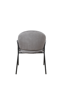 Imagen de Silla Volta Gris Claro Base Negra - DC330GC
