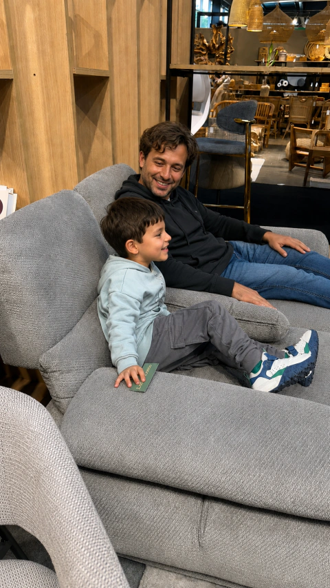 Sofá Mike Extensible Light Grey - MKE-UP/LG-220 - comprar online