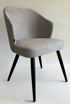 Silla Lesley Gris Claro Base Negra - DC9121/GC