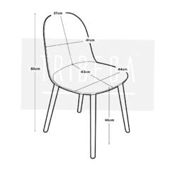 Silla Oslo Gris Base Negra - XBP-20/G en internet