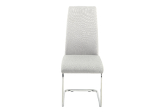 Silla Veneta Gris Claro Tela - tienda online