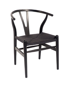 Silla Wishbone Full Black - 5751FBK - TRIBECA