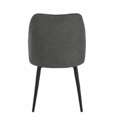 Silla Prana Gris Oscuro Base Negra - DC625/G0-N - tienda online