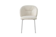 Silla Verona Chenille Gris Base Capuccino - WZCY44G en internet