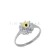 Anillo Roseta 10mm Plata y Oro
