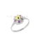 Anillo Roseta 10mm Plata y Oro - comprar online