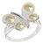 Anillo mariposa Plata y Oro