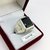 Sello Hombre Rectangular con piedra Cubic y Corona Encamisado - Joyas Amar