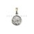Medalla Virgen Niña - Plata y Oro 16mm