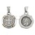 Medalla San Benito 20mm - Plata y Oro