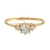Anillo Solitario Oro 18k - ANO0109 en internet