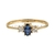 Anillo Cintillo Solitario Oro 18k - ANO0110 en internet