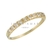Anillo Medio Sin Fin Oro 18k - ANO0117 - comprar online