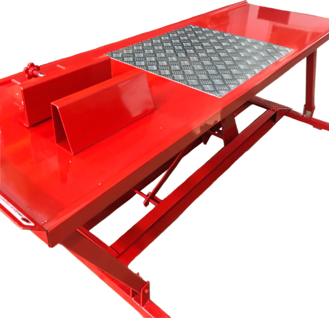 Protección de aluminio para elevador de motos EM500