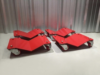 Carros (4 dollies) para automóviles - migarage