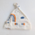 GORRO CON NUDO ARCOIRIS AZUL - comprar online