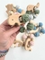 MORDILLOS DE MADERA Y CROCHET - OliFant