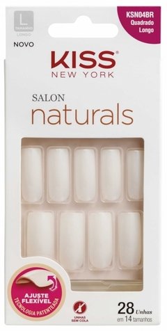 KISSNY UNHA SALON NAT QUAD LONGO C/ 28