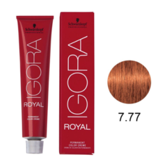 Tinta Igora Royal 60g - Cor 7.77 - Louro Médio Cobre Extra