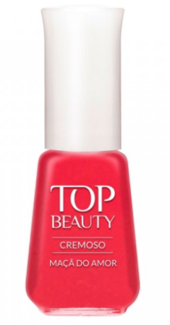 Esmalte Top Beauty Cremoso Maça Do Amor