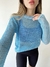 Sweater Lola celeste - comprar online