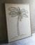 Cuadro bastidor bordado Coco Palm - comprar online