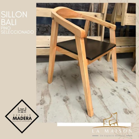 SILLA BALI PINO SELECCIONADO