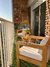 SILLÓN DE 1 CUERPO JARDÍN / TERRAZA ROBLE S/ ALMOHADONES - tienda online