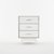 Mueble bajo 3 cajones Linnea - Valenziana