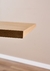 Mesa base de metal negro y tapa de madera 180 x 90 cm - online store