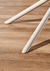Image of Mesa base de metal beige y tapa porcelanato 180 x 90 cm