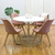 Mesa Eames redonda tapa blanca - comprar online