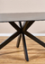 Image of Mesa simil marmol rectangular negra