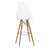 Taburete Eames DSW Eiffel Clear