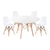 Mesa Eames redonda tapa blanca - HolaCasa