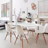 Combo Mesa Tulip Oval 180 + 6 Silla Eames Dsw - Alto Impacto - ALTO IMPACTO Home + Office