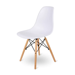 Set 4 Silla Eames Dsw 4 Abs Base Madera - comprar online