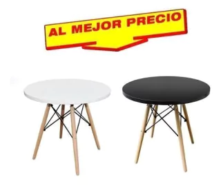 Mesa Ratona Arrime Eames Dsw Escandinava- Alto Impacto - ALTO IMPACTO Home + Office