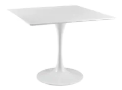 Mesa Tulip Cuadrada 70 Cm Laca Poliuretanica