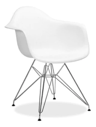 Sillon Silla Herman Miller Dar Eames Cromada- Alto Impacto - comprar online