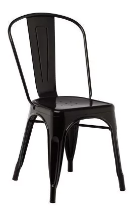 Set 4 Silla Tolix Galvanizado Exterior Metal- Alto Impacto - ALTO IMPACTO Home + Office