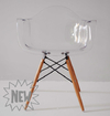 Set * 2 Silla Sillon Eames Daw Transparente - Alto Impacto - tienda online