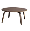 Mesa Ratona Baja Eames Lcw Plywood 86cms Diámetro - comprar online