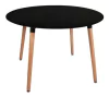 Mesa Eames Madera Redonda Laca Cocina Comedor- Alto Impacto - comprar online