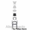 Set *4 Silla Masters Chair Starck Eames + Bertoia + Jacobsen