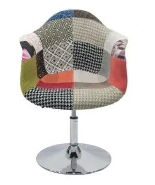 Sillon Silla Patchwork Daw Eames B Giratoria - Alto Impacto