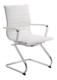 Set 2 Sillon Aluminium Eames Oficina Trineo - Alto Impacto