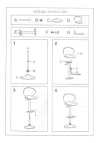 Set 2 Banqueta Taburete Tapizado Mod Trend - Alto Impacto en internet