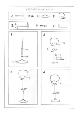 Set 2 Banqueta Taburete Tapizado Mod Trend - Alto Impacto en internet