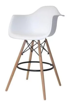 Banqueta Taburete Eames Mesada Barra Daw - Alto Impacto